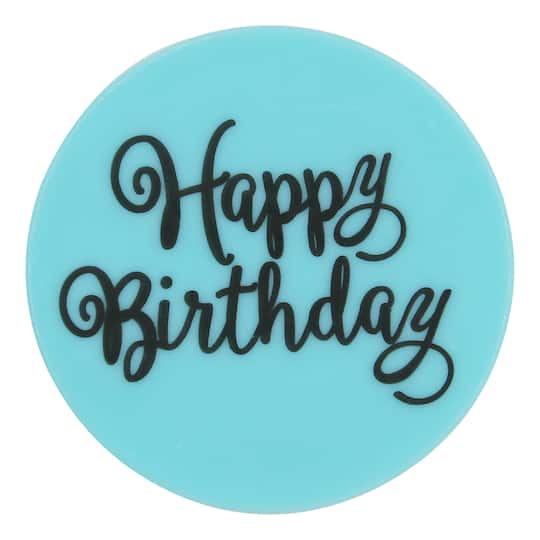 Happy Birthday Cookie Debosser by Celebrate It&#xAE;